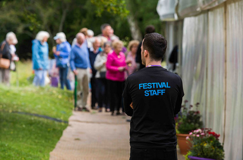 Borders Book Festival Staff